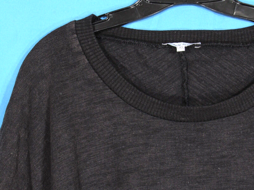 BLANCO ABEDUL Para Mujer NEGRO Tejido Slub 3/4 MANGA DOLMAN JERSEY Informal Talla 3X - Imagen 3 de 5