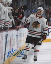 Chicago Blackhawks Alex DeBrincat Autographed Signed 8x10 NHL Photo COA #7