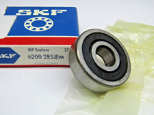 SKF 6200-2RS JEM 10mm x 30mm x 9mm Sealed Bearing