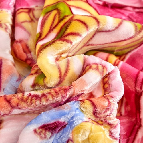 Silky Soft 2 Ply Flanel Fleece Blanket Velvet Plush Bed Blanket Queen King Size - 第 32/40 張圖片
