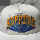 Casquette chapeau Supreme Snap Back IRAK Arc Mesh 5 panneaux camionneur blanc FW22