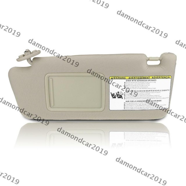 Toyota Tundra Sun Visor Driver and Passenger Side Set Grey 2000-2006