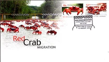 2014 Christmas Island Red Crab Migration FDC - Christmas Island WA 6798 PMK