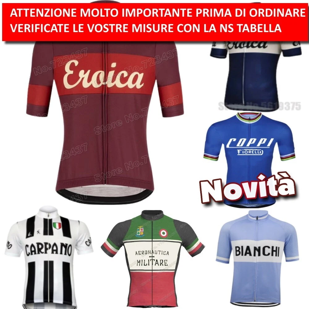 Maglia ciclismo eroica Acquisti Online su