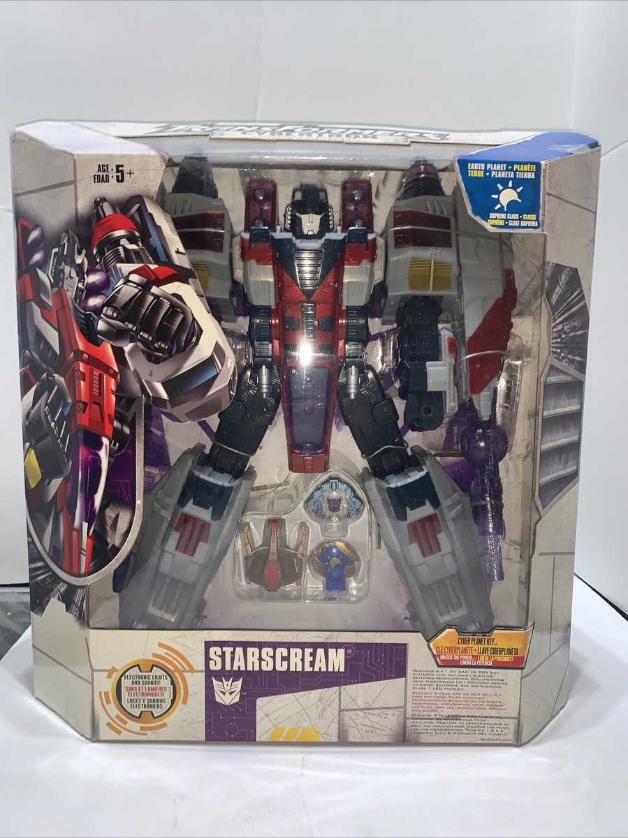 Transformers Cybertron RID Starscream MISB NEW