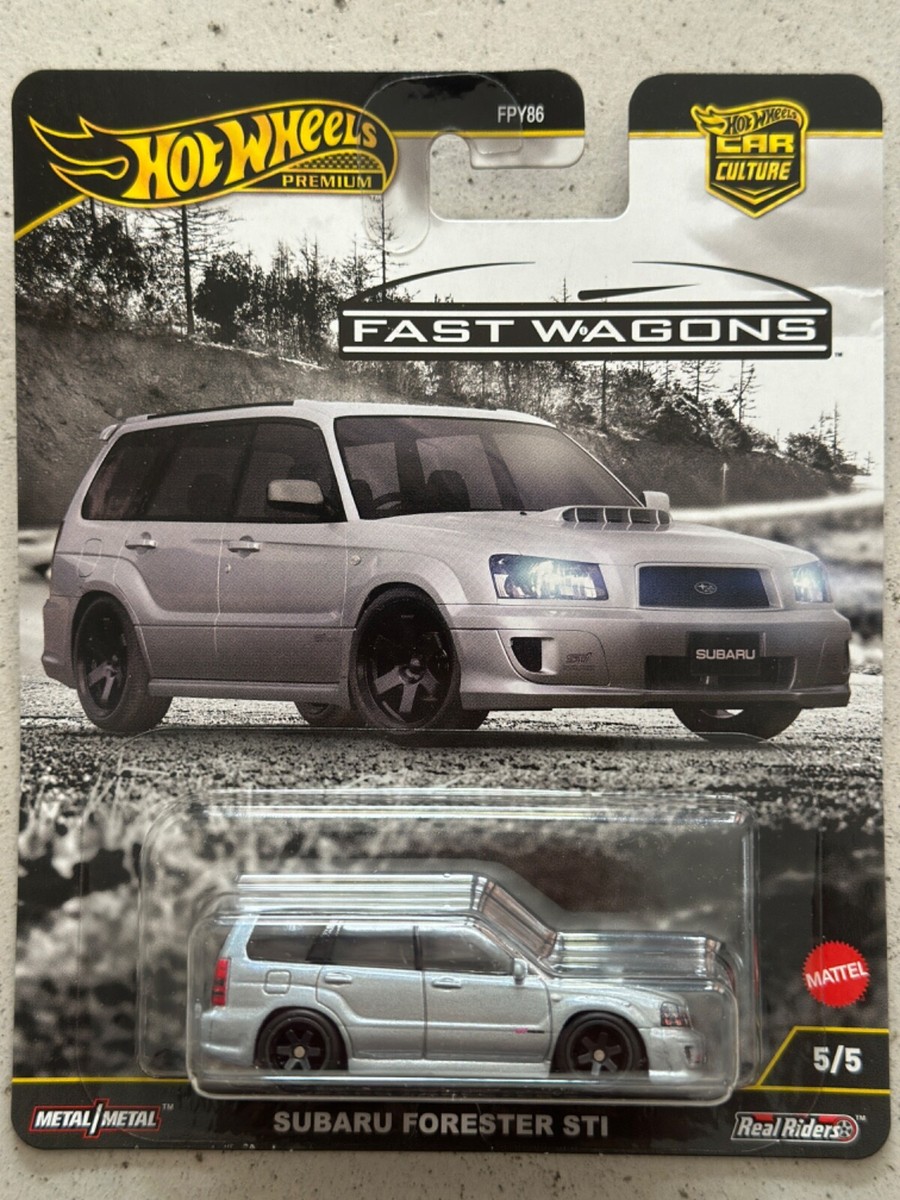 2025 Hot Wheels Fast Wagons SUBARU FORESTER STI Car Culture wrx