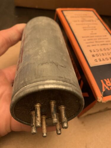 NOS mallory g286s vibrator 12v tube radio 6-prong Philco Delco Rca Restoration - Picture 2 of 5