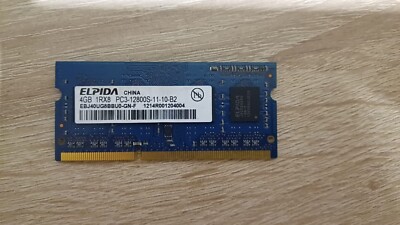 Elpida 8GB 1rx8 PC3-12800S-11-10-B2
