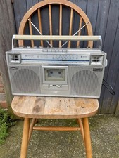 Radiocassetta JVC vintage anni 80 modello RC-656LB Boombox funzionante