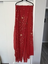 Vintage Red And Green Saree for Women Traditional Indian Style Lot Qty 2