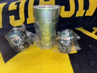 Burger King Star Wars  The Mandalorian And Grogu ,  TWO Grogu Toy And  ONE Cup