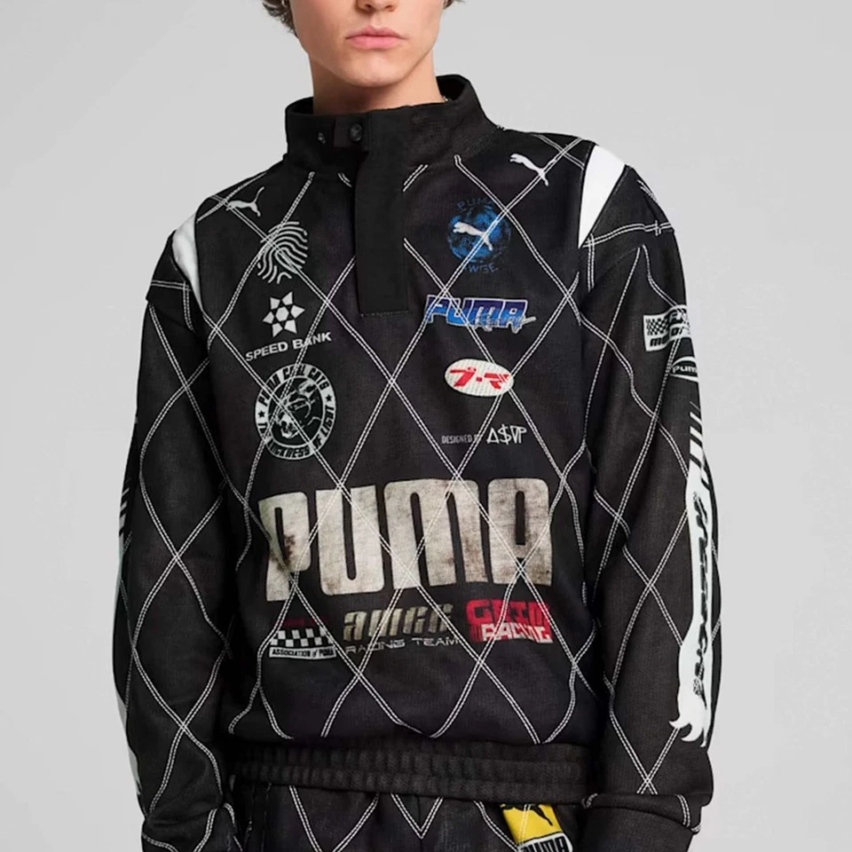 Puma x A$AP Rocky Distressed Sweatshirt 631126-01 Men's SIZE XL NWT $200 Retail - Image 3 of 4