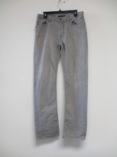 John Varvatos Jeans Mens 32 Gray Stretch Denim Straight 32x32
