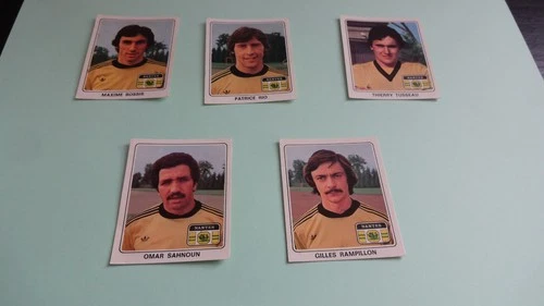 5 ORIGINAL IMAGES - FOOTBALL 78 - NANTES - LOT 2 including MAXIME BOSSIS