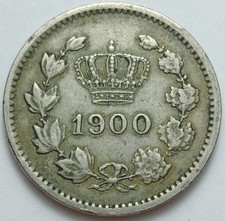 1900 Romania 10 Bani coin
