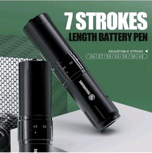 Dragonhawk Wireless Tattoo Pen Machine 7 Strokes Length | L2 Pro New image 2