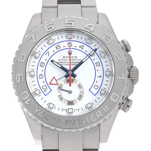 ROLEX Yacht Master II 116689 white Random Number second hand mens