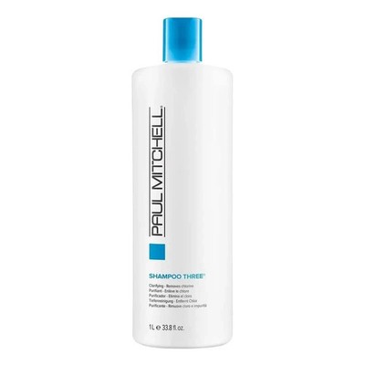 Paul Mitchell Shampoo Three Clarifying-Removes Chlorine 33.8 fl oz