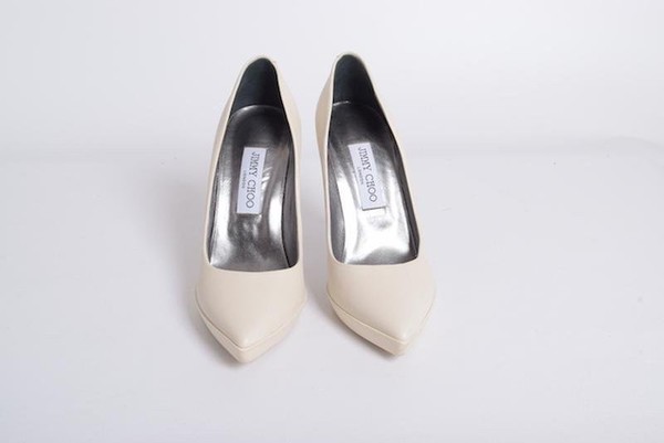 Women Jimmy Choo Heels White 37