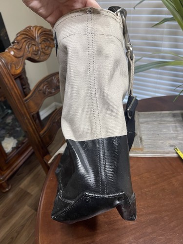 RARE FIND Jack Spade Warren Street New York Canvas Dipped Wax Bag Tote Travel - Bild 11 von 18