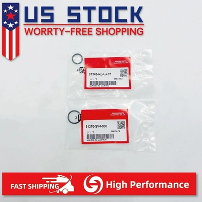 #ad OEM 2× KIT POWER STEERING PUMP INLET amp; OUTLET O RING SEALS FOR HONDA ACURA $4.67
