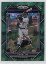 2023 Panini Prizm Green Ice Prizm Larry Doby #297 HOF 2k3