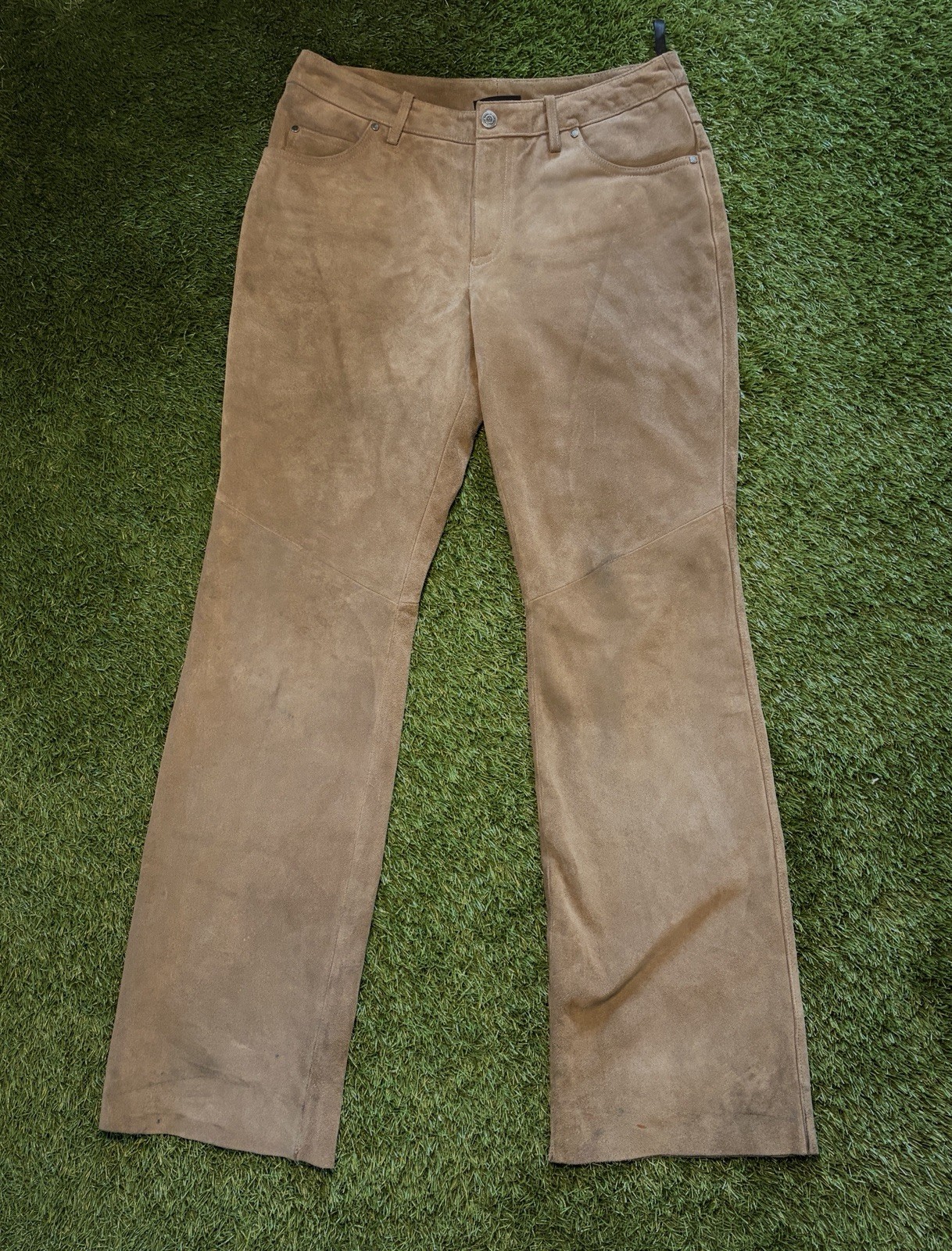 VINTAGE RARE Harley-Davidson Women’s Sued Motorcycle Pants