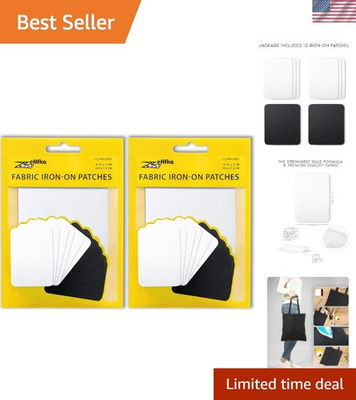 #ad Durable Iron On Cotton Patches Ideal for Repair amp; Decoration 3quot; x 4 1 4quot; $23.79