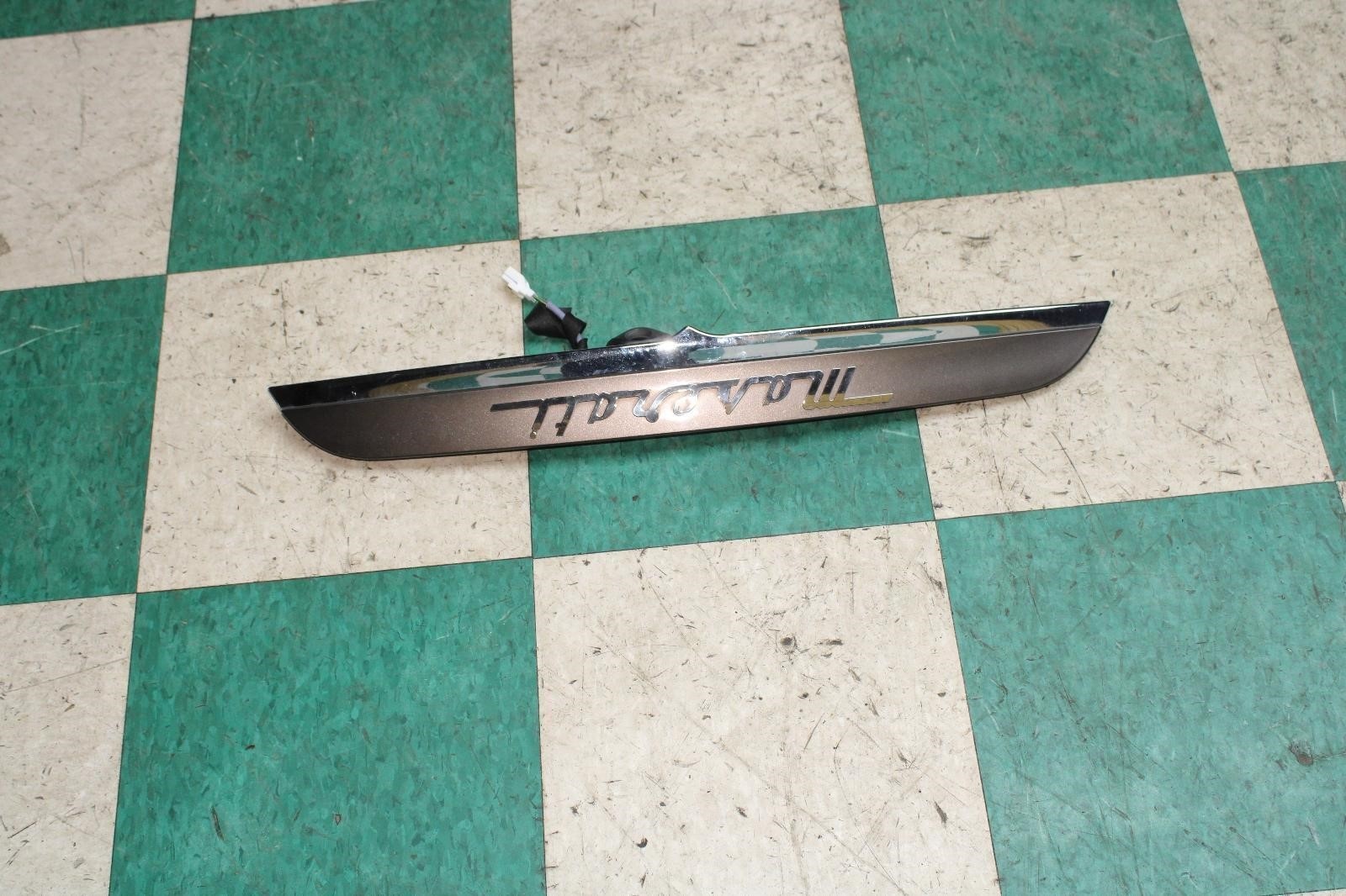 Maserati Ghibli 2014-2017 Rear Trunk molding Chrome