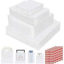 260pcs Cushioning Foam Pouches Moving Supplies, 4 Sizes 12x12inch,12x12inch ...