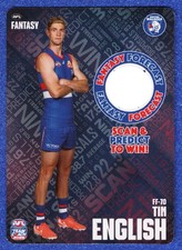 2026 AFL TEAMCOACH FANTASY FORECAST CARD -[WESTERN BULLDOGS]- FF-70 Tim ENGLISH