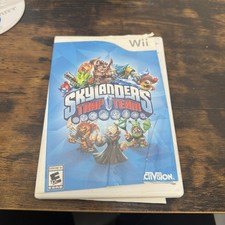 Skylanders Trap Team Nintendo Wii Game w/ Case Tested Working No Manual 