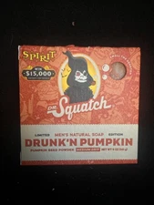 Dr. Squatch Drunk’n Pumpkin Spirit Halloween Exclusive 2025 Soap 5oz NEW
