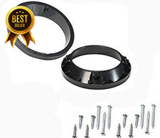 5.25 To 6.5 Inch Speaker Adapter Rings Pair Car Audio Spacer Brackets