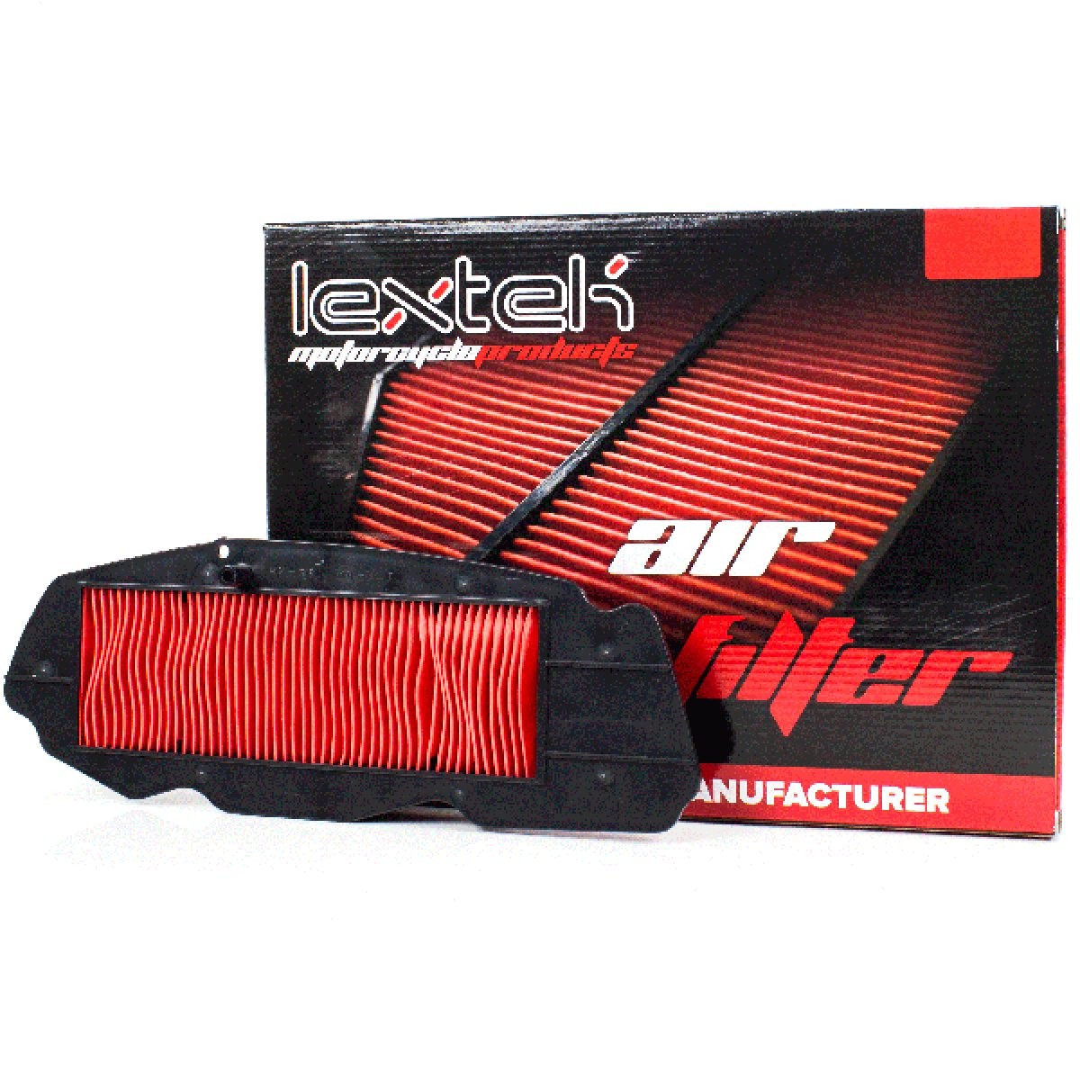 Lextek Air Filter Element for HFA1617, Honda FJS600 SILVER WING Paper ARF092