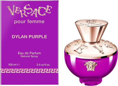 Versace Dylan Purple Eau De Parfum Spray 3.4 Oz For Women | Fruity Fragrance