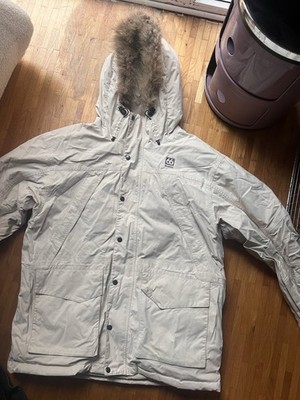 66 North Iceland Thörsmörk Arctic Daunenparka, Beige, Gr. XL