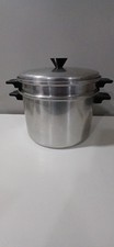 Vintage Century Aluminum Ware Made In The USA Large With Steamer
