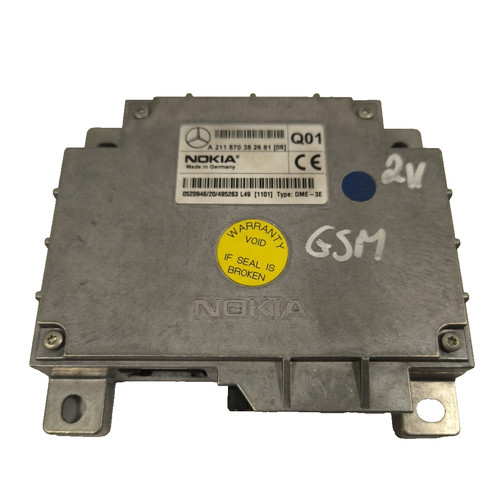 (M33) A211870382681 Orig. MERCEDES-BENZ E-Klasse W211 Telefonsteuergerät