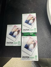 3 Fujifilm Instax Mini Series Color Instant Film 20 Sheets MPN INSTAX MINI