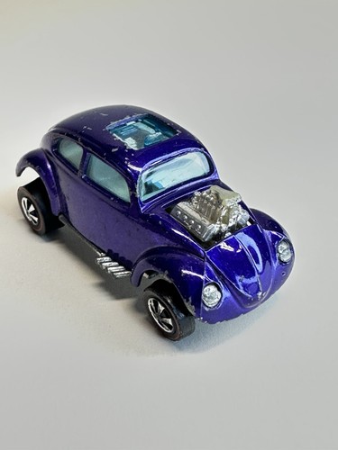 Vintage Hot Wheels Redline 1968 SICK Purple Custom Volkswagen US - WOW! - Picture 20 of 21
