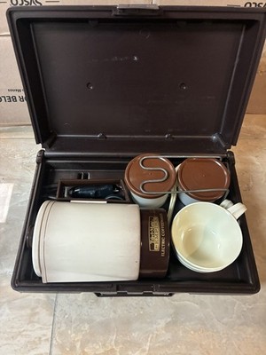 Vintage Empire Home N Away Travel Coffee Maker Complete Unused 1970 s 1480 NICE 