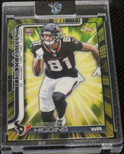 2025 Topps Chrome Radiating Rookies Jayden Higgins #RR-19 Texans NFL