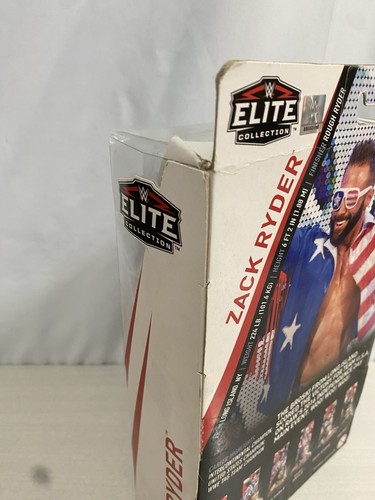 Zack Ryder mit Entrance Gear Elite Series 59 WWE WWF Mattel signiert Paket Gebrauchsspuren - Bild 10 von 12