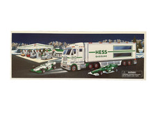 Hess 2003 Toy Truck and Racecars - New in Original Box