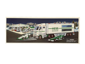 Hess 2003 Toy Truck and Racecars - New in Original Box