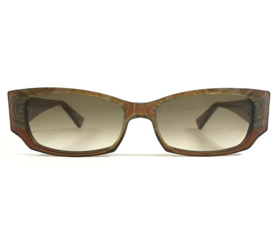 Jean Lafont Sunglasses DIAMANT 543 Clear Brown Blue Floral Gradient Brown Lenses