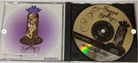 Shining Wisdom Sword and Sorcery set Lot 2 Sega Saturn SS Japan Ver. used
