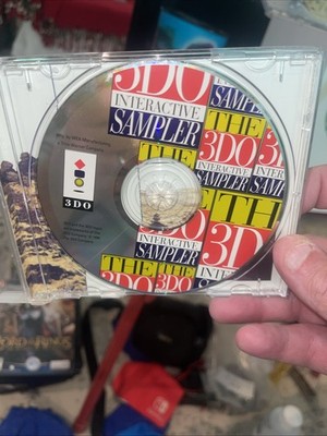 The 3DO Interactive Sampler CD With Jewel Case Clean Disc Free Shipping