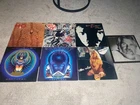 Lot of 7 1980s Vinyl LPs - Journey Hall & Oates Kim Carnes Kenny Rogers ROCK POP